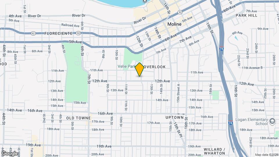 1155 12th Ave Map and Location Details