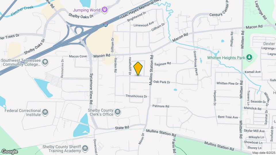 6319 Merimac Dr Map and Location Details