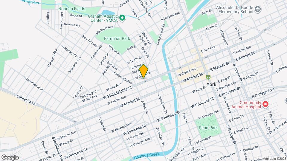 339 W Philadelphia St Map and Location Details