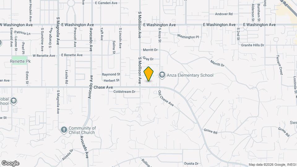 948 Chase Ave Map and Location Details