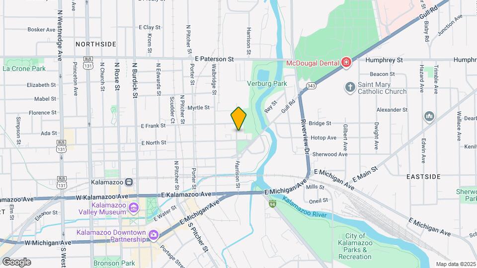 708 Harrison St Map and Location Details