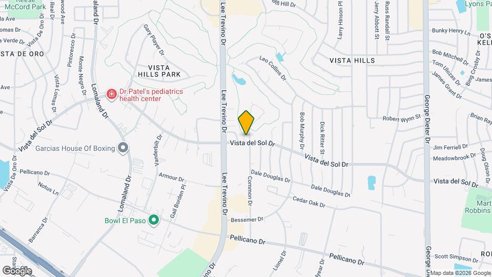 1601 Common Dr Map and Location Details