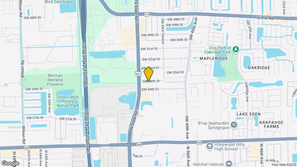 4530 SW 54th St Map and Location Details