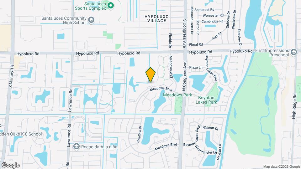 1417 Meadows Cir W, Unit 1417 Map and Location Details