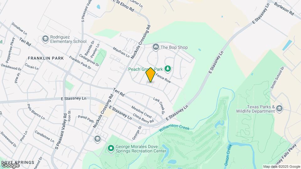 4812 Spring Meadow Cove Map and Location Details