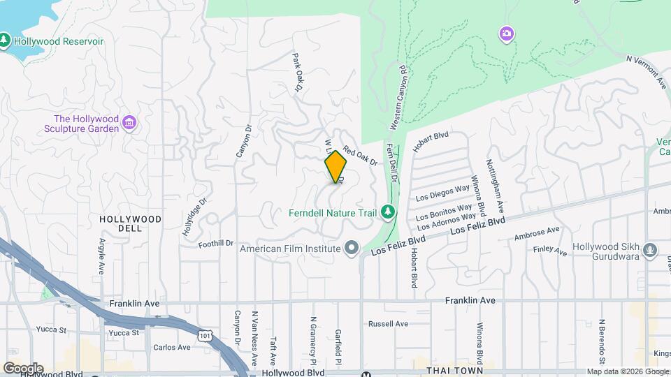 2241 W Live Oak Dr Map and Location Details