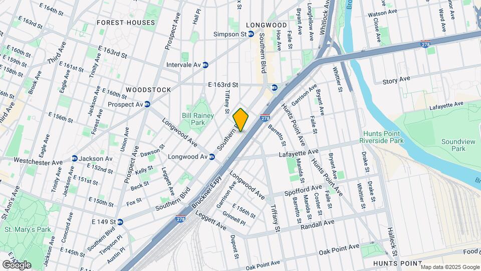 881-883 Bruckner Blvd Map and Location Details