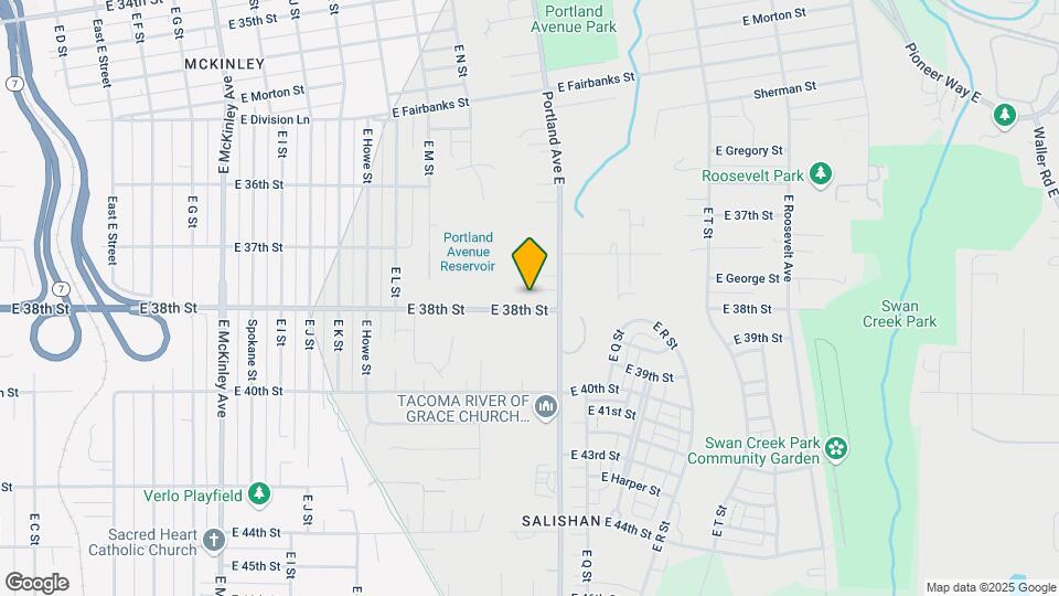 1505 E 38th St Mapa y Detalles de la Ubicación