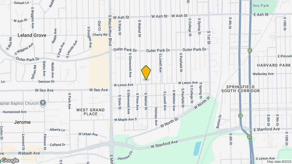 655 W Lenox Ave Map and Location Details