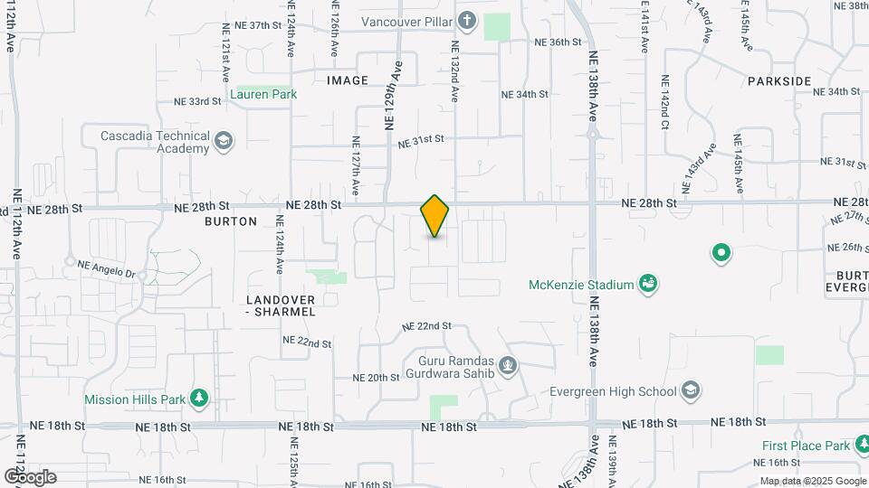 2621 NE 131st Ave Map and Location Details