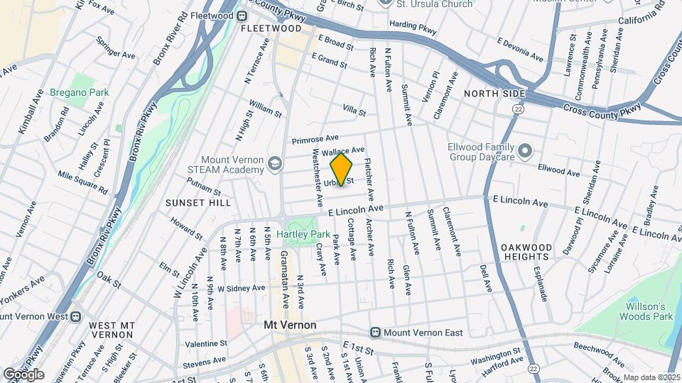 125 Chester St Map and Location Details