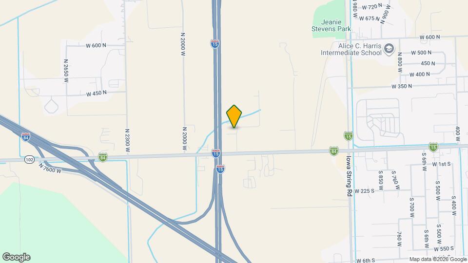 1670 W 100 N Map and Location Details