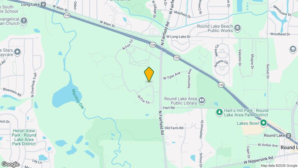 1286 W Black Wolf Rd Map and Location Details