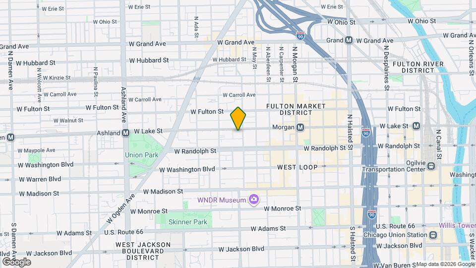 1201 W Lake St, Unit 0502 Map and Location Details