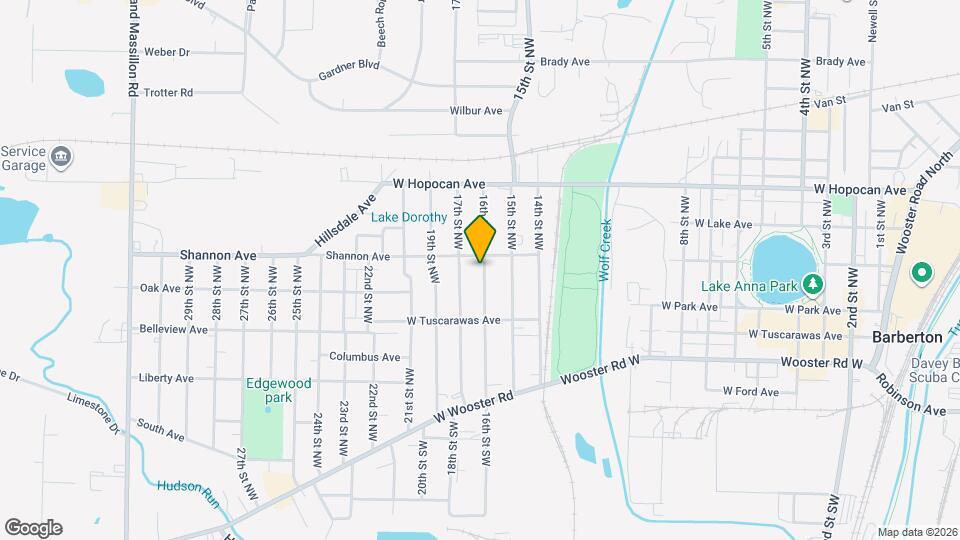 158 16th St NW Mapa y Detalles de la Ubicación