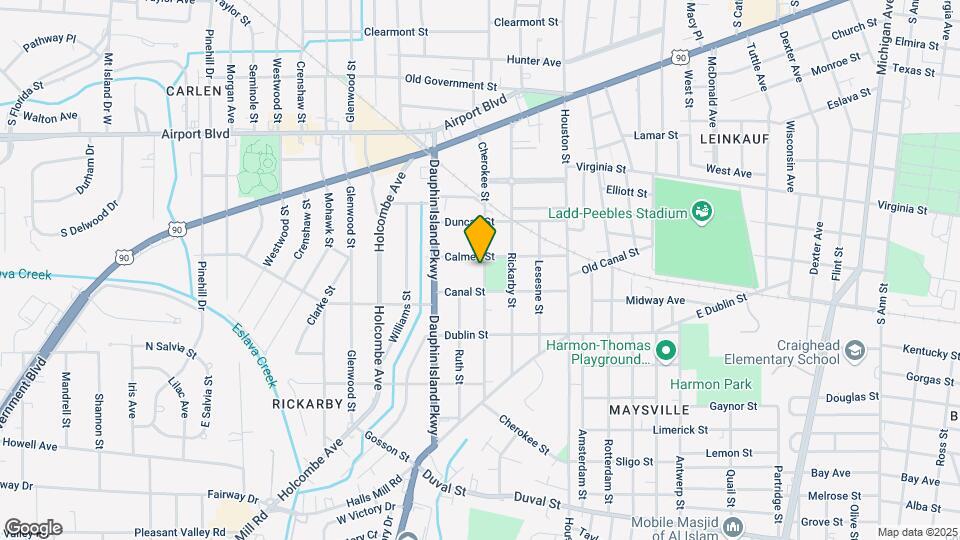 554 Cherokee St Map and Location Details