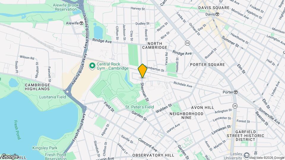 118 Sherman St Map and Location Details