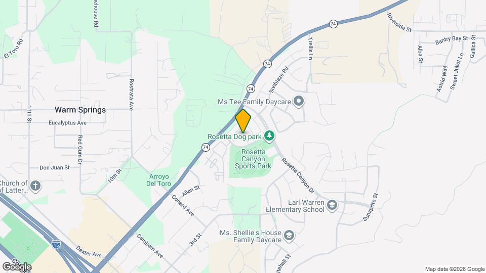 39569 Strada Pozzo Map and Location Details