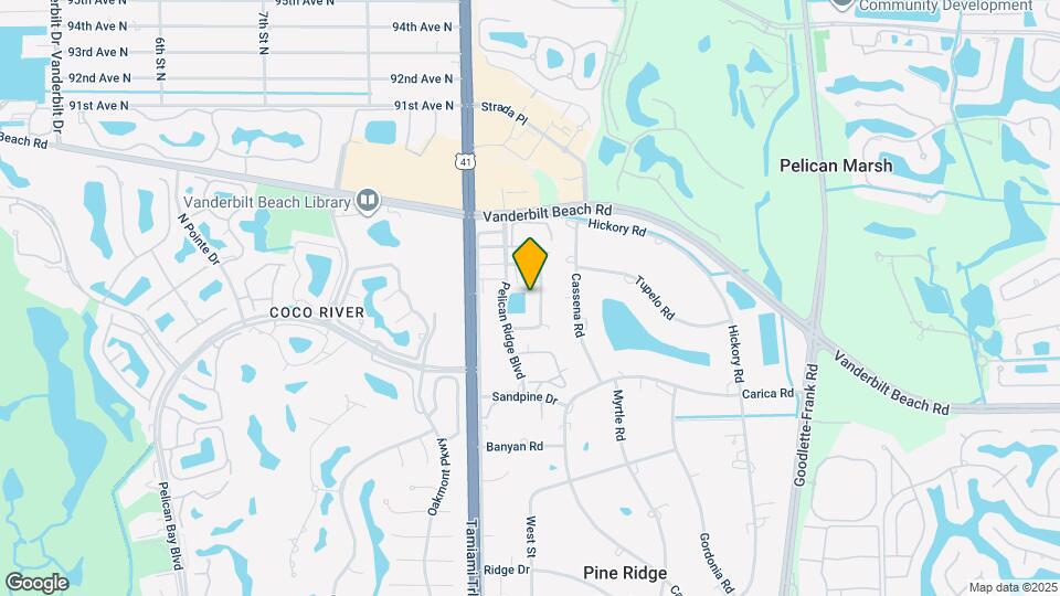823 Meadowland Dr, Unit J Mapa y Detalles de la Ubicación