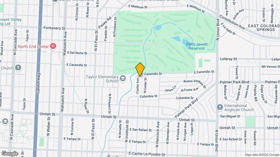 1513 Custer Ave Map and Location Details