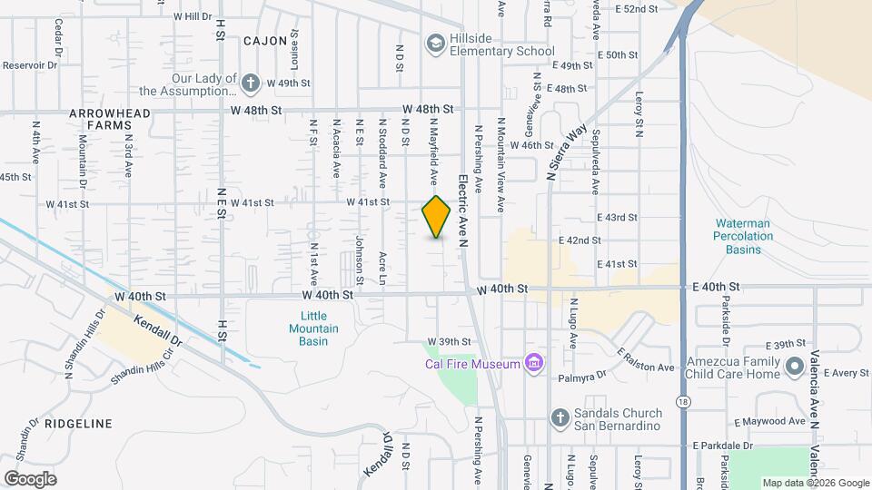 357 W 41st St Map and Location Details