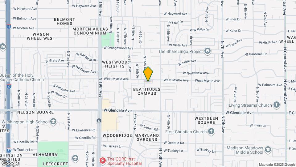 Beatitudes Patio Homes Mapa y Detalles de la Ubicación