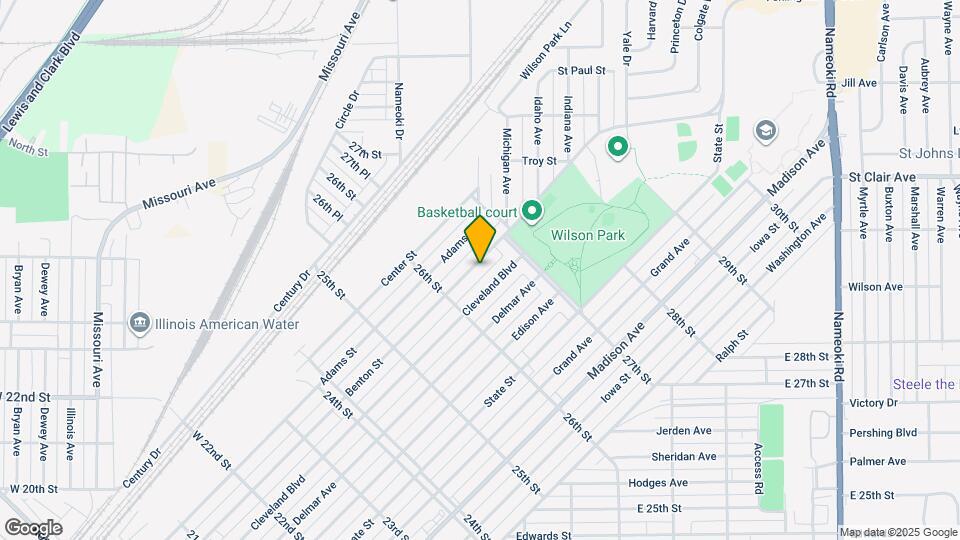 2634 Benton St Map and Location Details