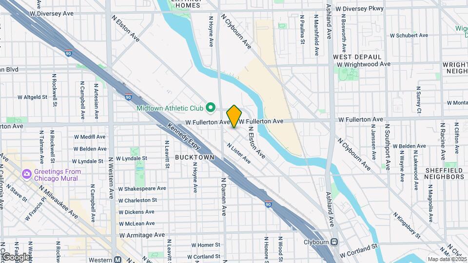 2356 N Elston Ct Map and Location Details