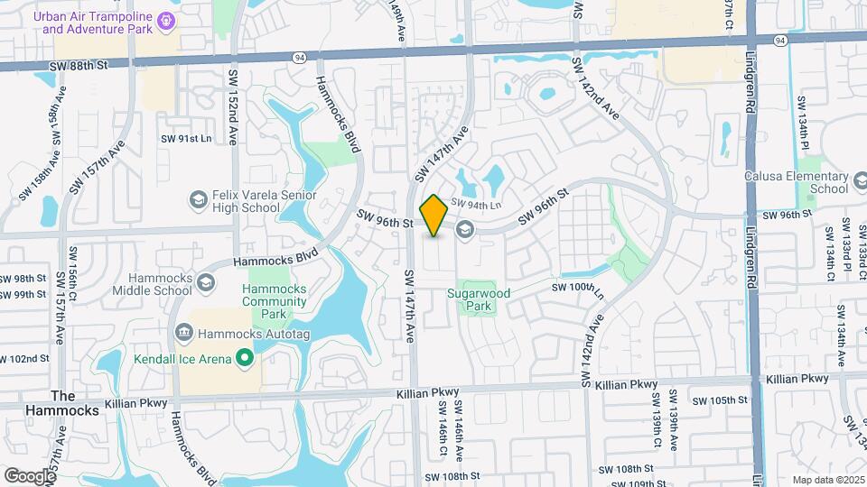 9630 SW 146th Ct Mapa y Detalles de la Ubicación