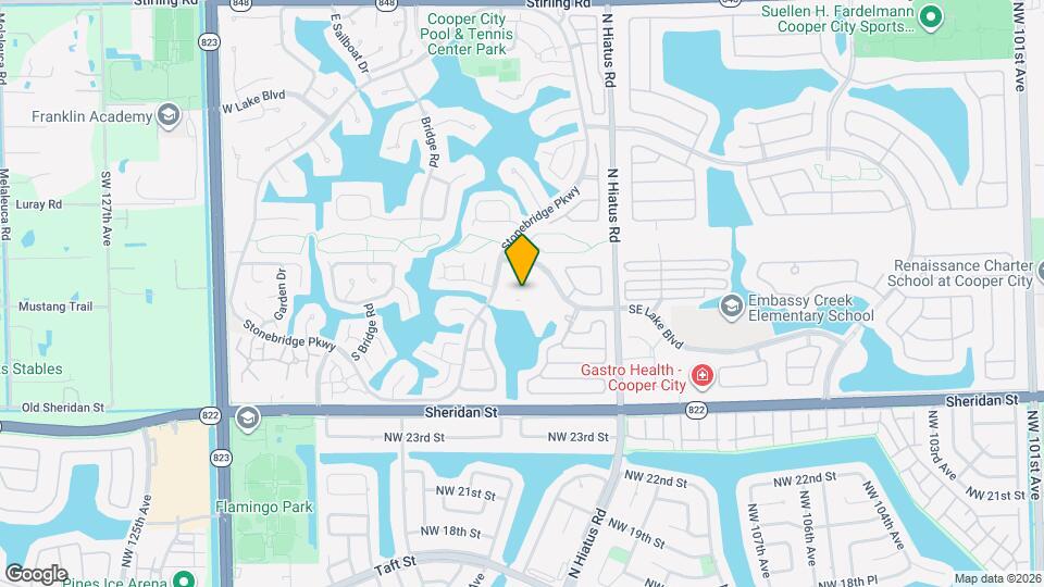 2884 S Cambridge Ln Map and Location Details