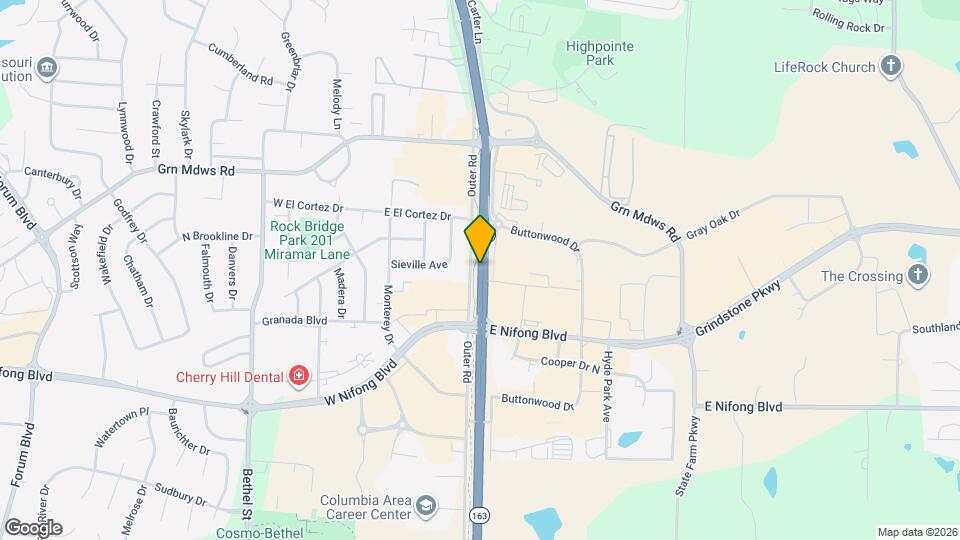 3501 Barcus Ct Map and Location Details