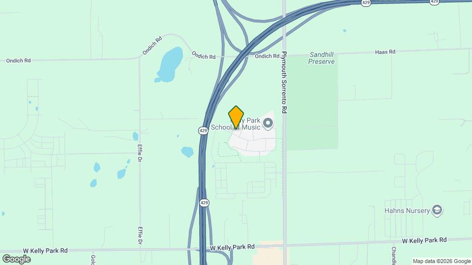 5616 Galloping Dr Map and Location Details