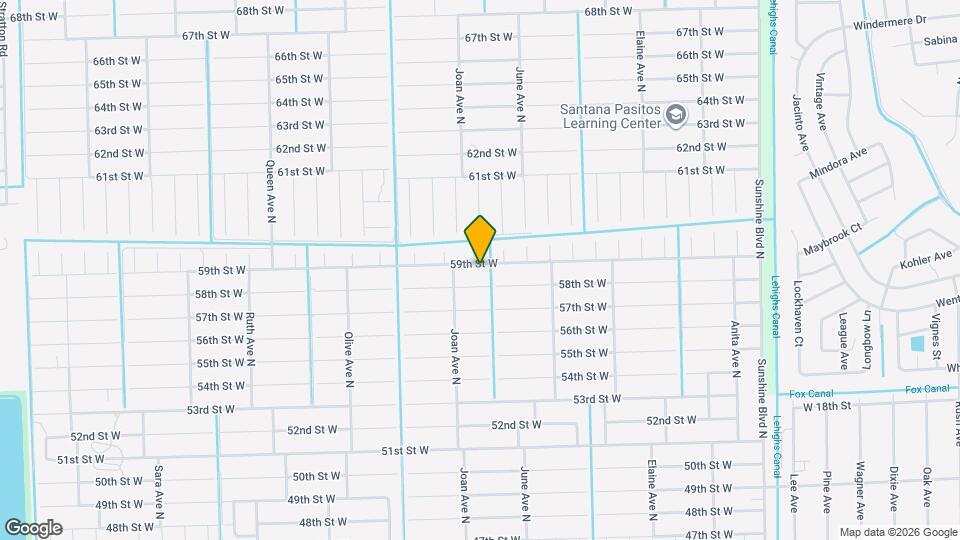 2903 59th St W Mapa y Detalles de la Ubicación