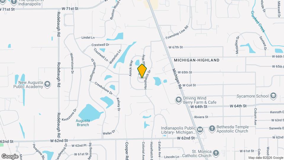 6453 Townsend Way Map and Location Details