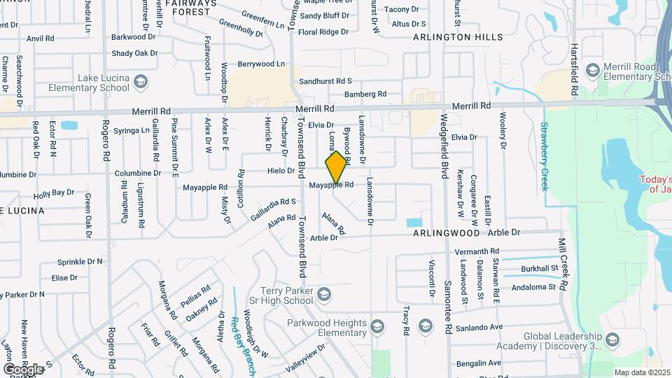 2565 Burlingame Dr W Map and Location Details