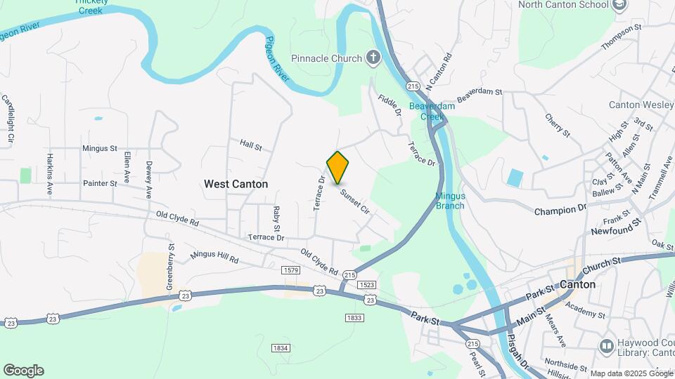 74 Sunset Cir Mapa y Detalles de la Ubicación