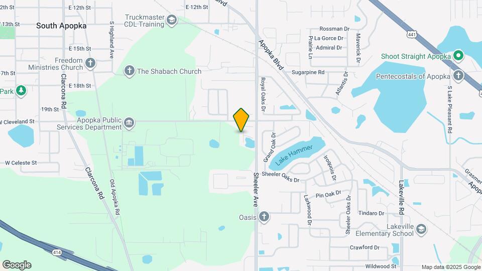 1642 Cimarron Hills Dr Map and Location Details