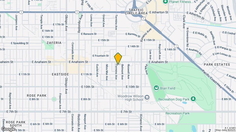 1212 Termino Ave Map and Location Details