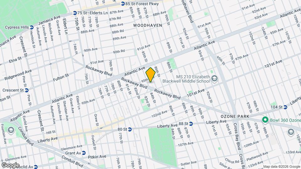 95-17 84th St Map and Location Details
