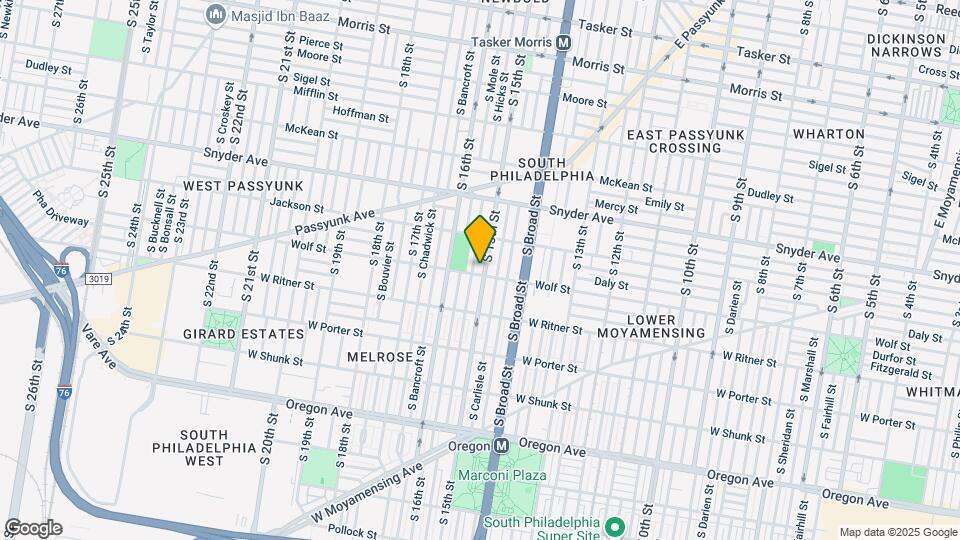2248 S 15th St Map and Location Details