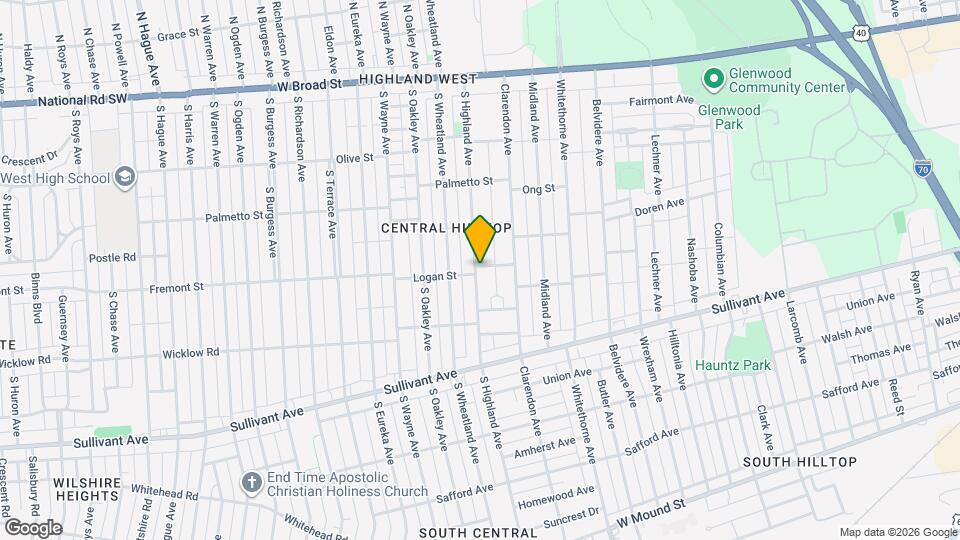 308 S Highland Ave Mapa y Detalles de la Ubicación