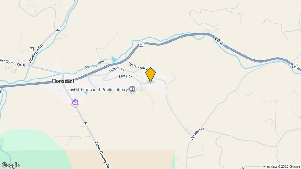 416 Mesa Dr Map and Location Details