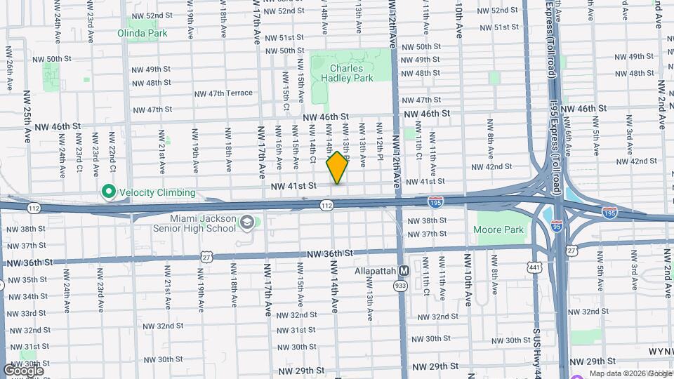 1376 NW 41st St Map and Location Details