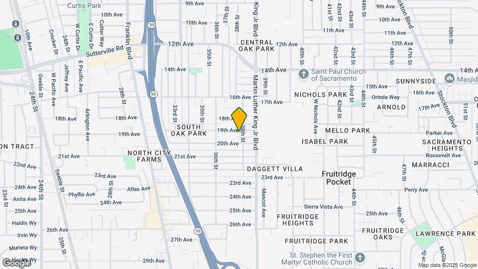 3744-3746 19th Ave Map and Location Details