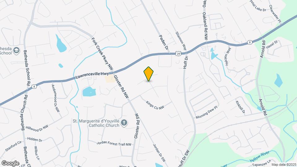 199 Kings Ct NW Mapa y Detalles de la Ubicación