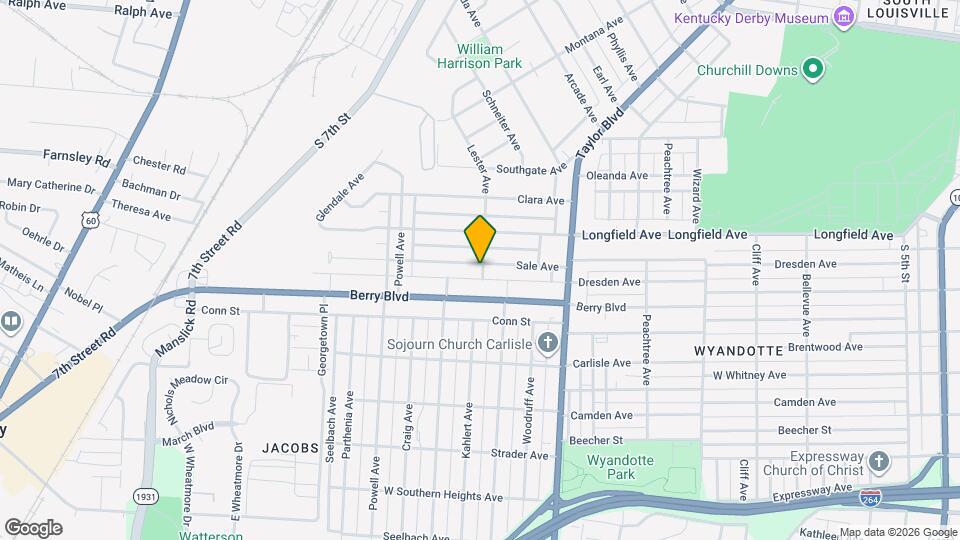 1400 Sale Ave Map and Location Details