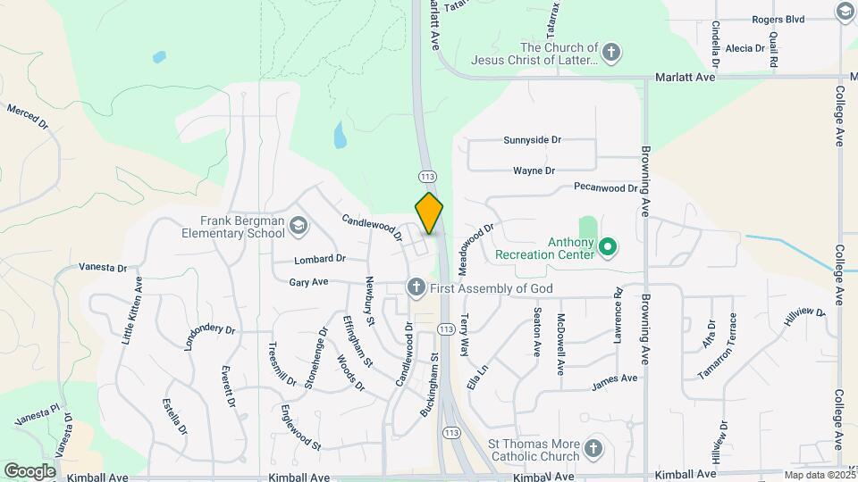 2514 Candlecrest Cir Map and Location Details