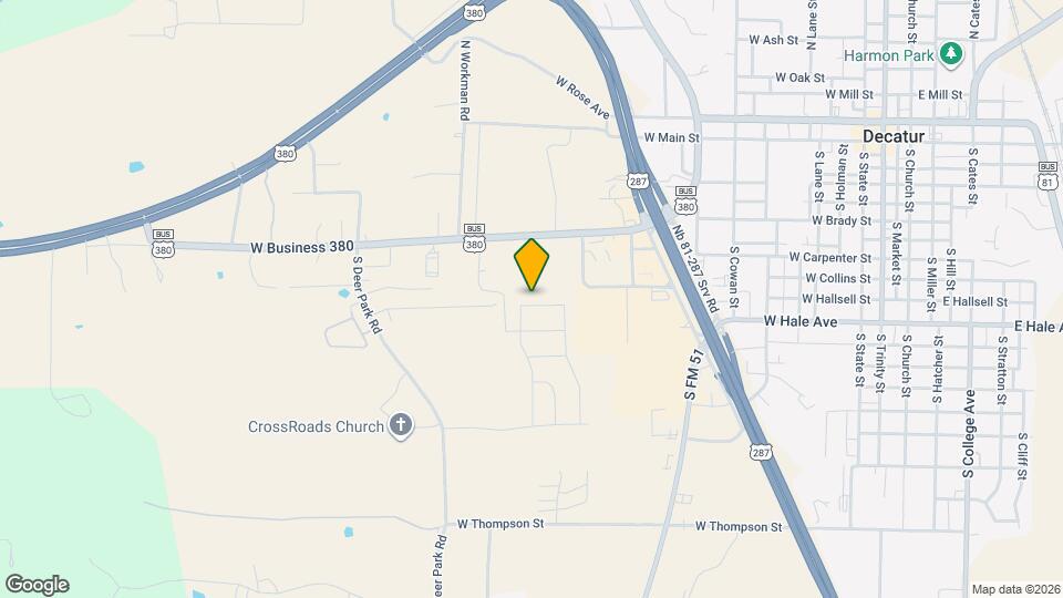 1232 Marsha Ln Map and Location Details