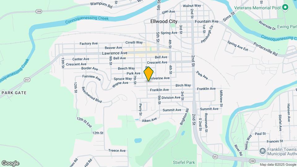 525 Wayne Ave Map and Location Details