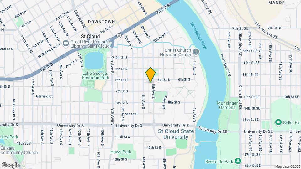 611 5th Ave S Map and Location Details